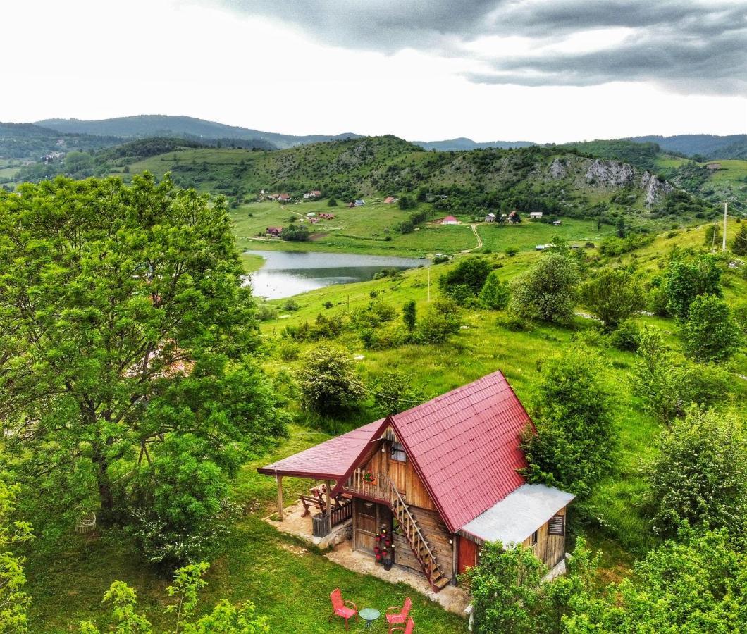 Log Cabin Uvac Nova Varos Luaran gambar